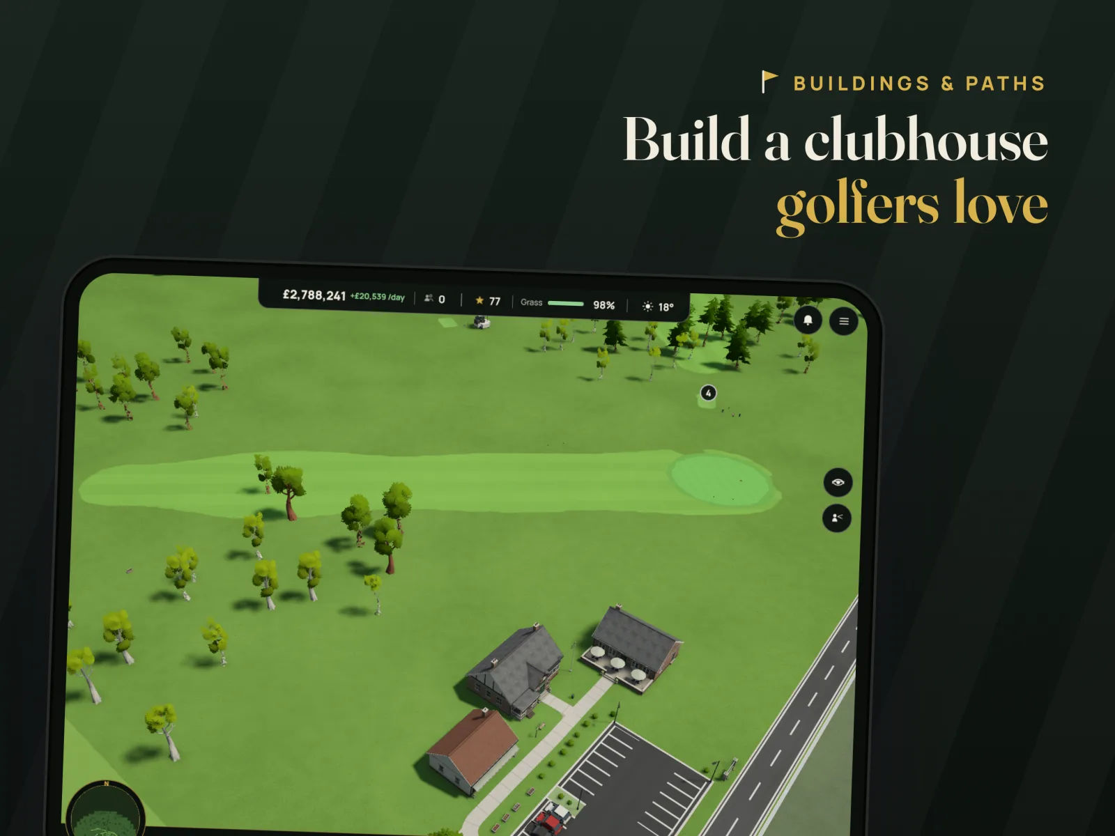 Fairways on iPad, screenshot 4