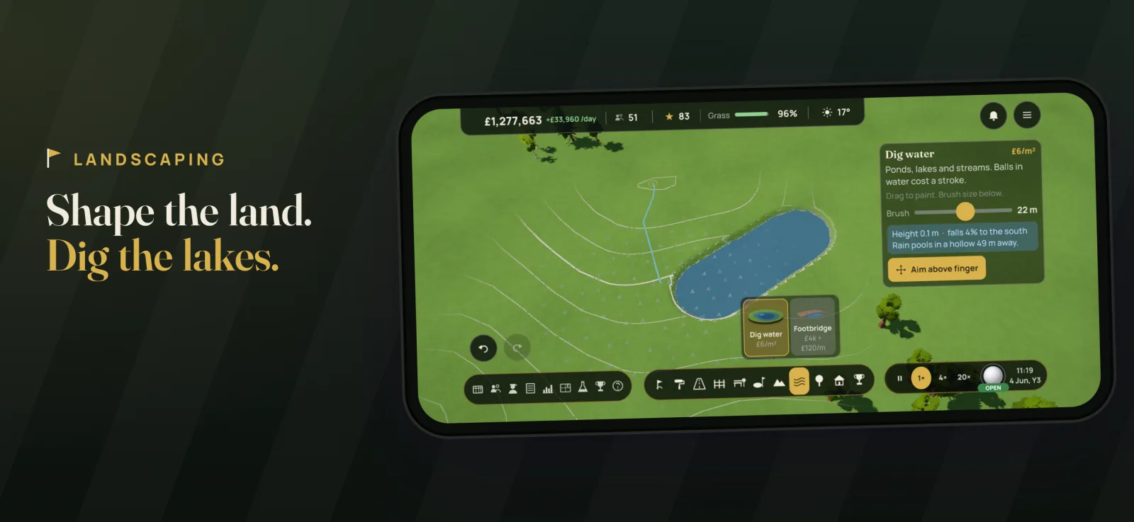 Fairways on iPhone, screenshot 3