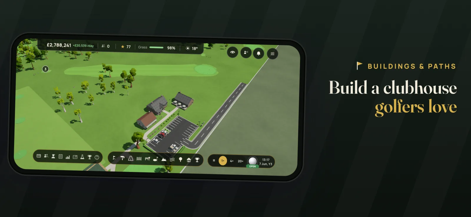 Fairways on iPhone, screenshot 4