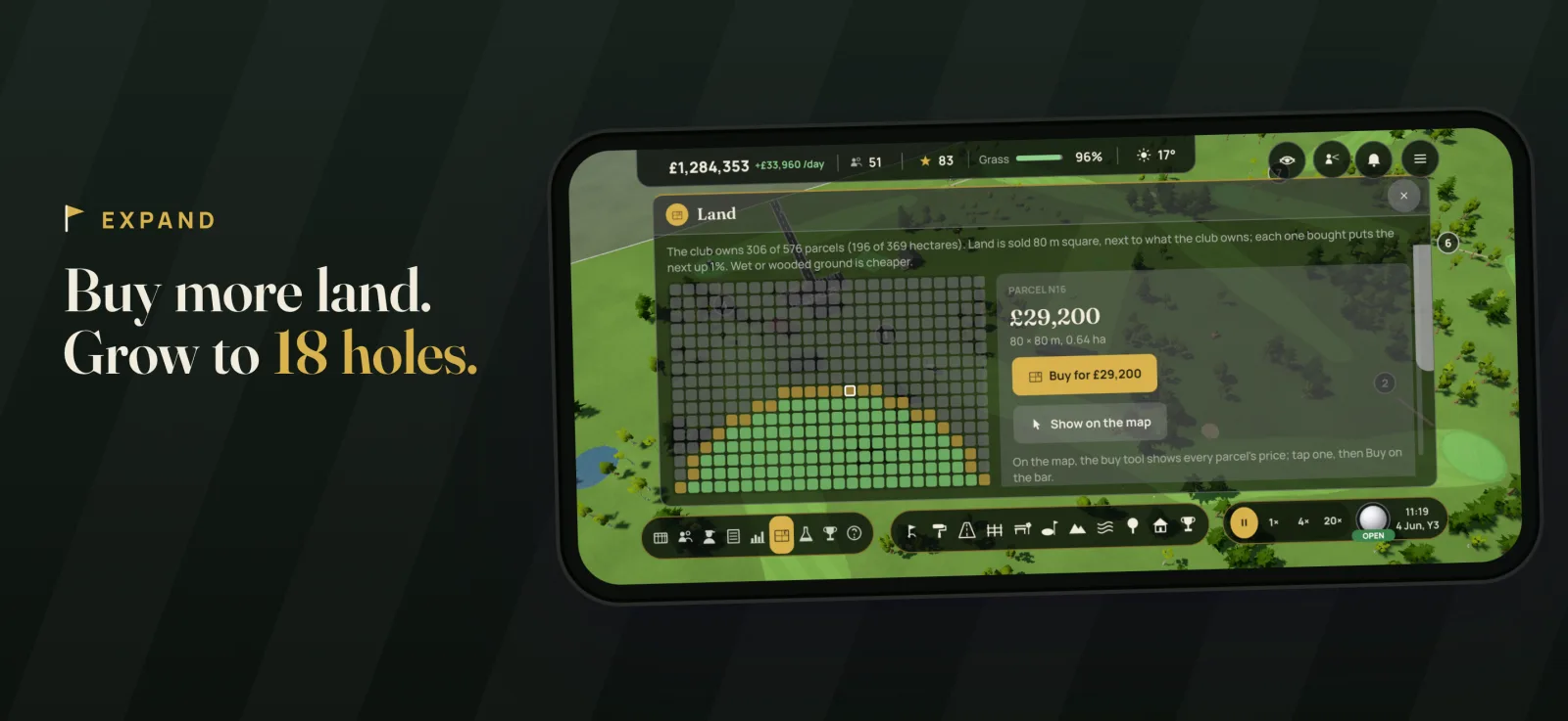 Fairways on iPhone, screenshot 5