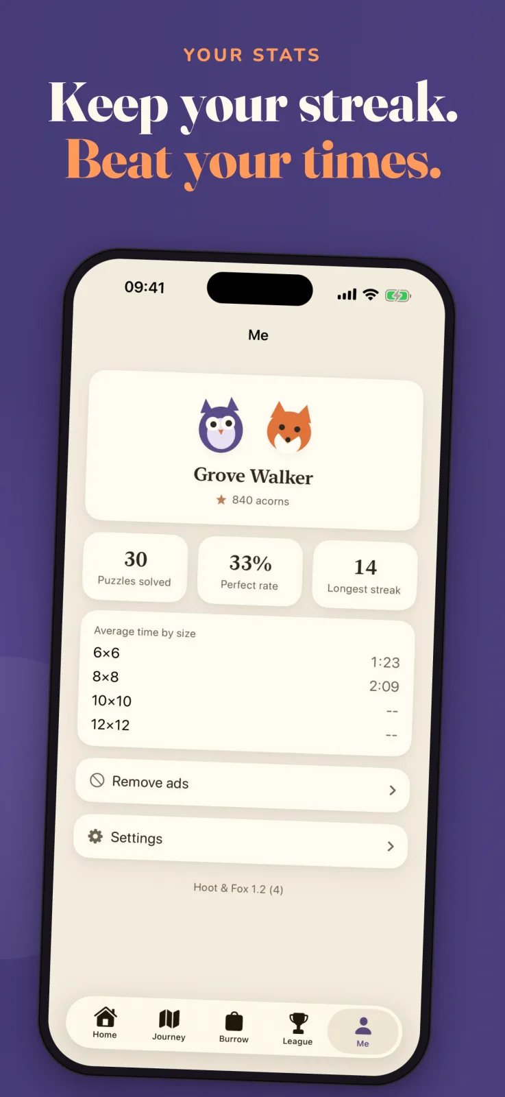 Hoot & Fox on iPhone, screenshot 6