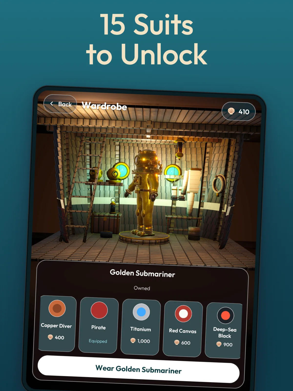 The Submariner on iPad, screenshot 5