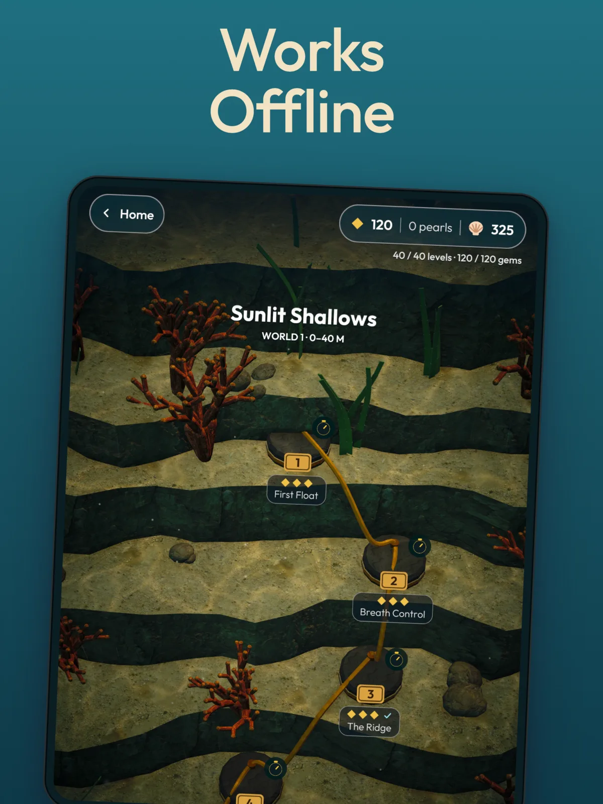 The Submariner on iPad, screenshot 7