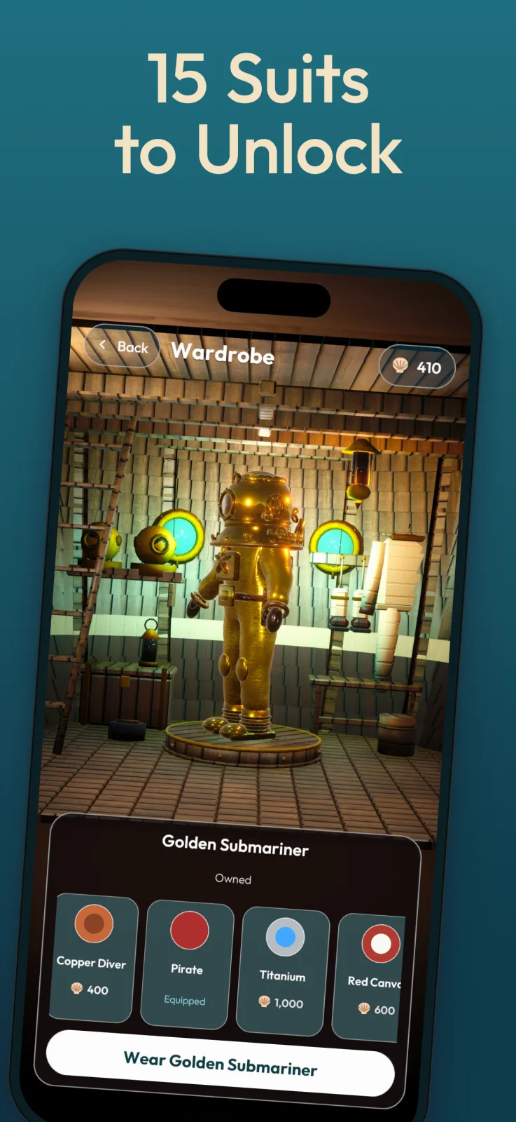 The Submariner on iPhone, screenshot 5