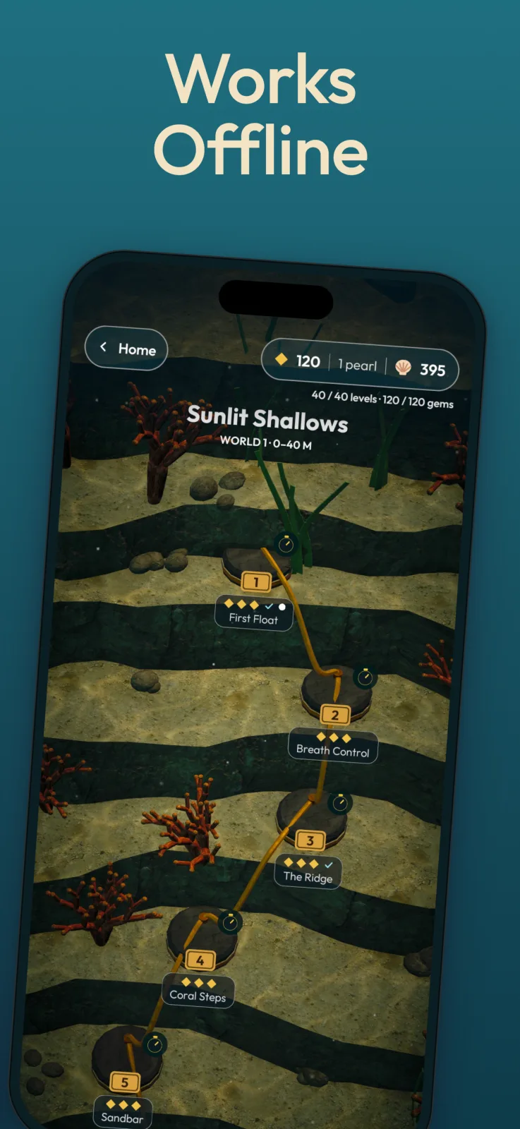 The Submariner on iPhone, screenshot 7